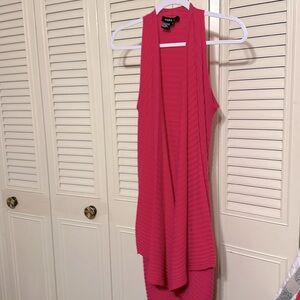 Sara I. Women’s sweater jacket sleeveless size M